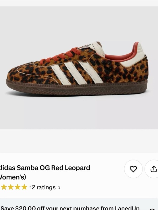 adidas Shoes - Adidas Samba Leopard
